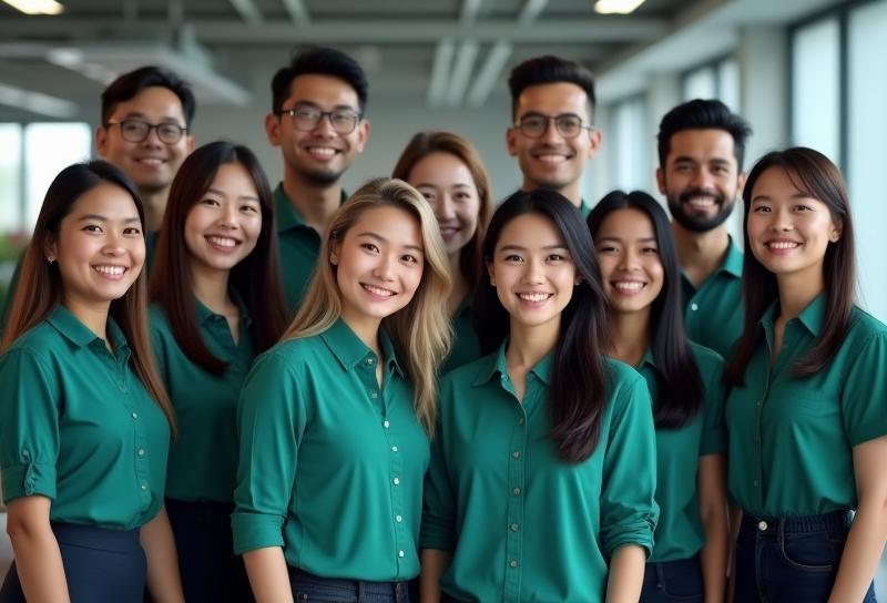 Kembara Mesra Travel team photo in office